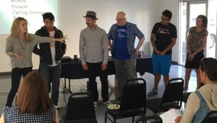 Acting class at AFA Studio